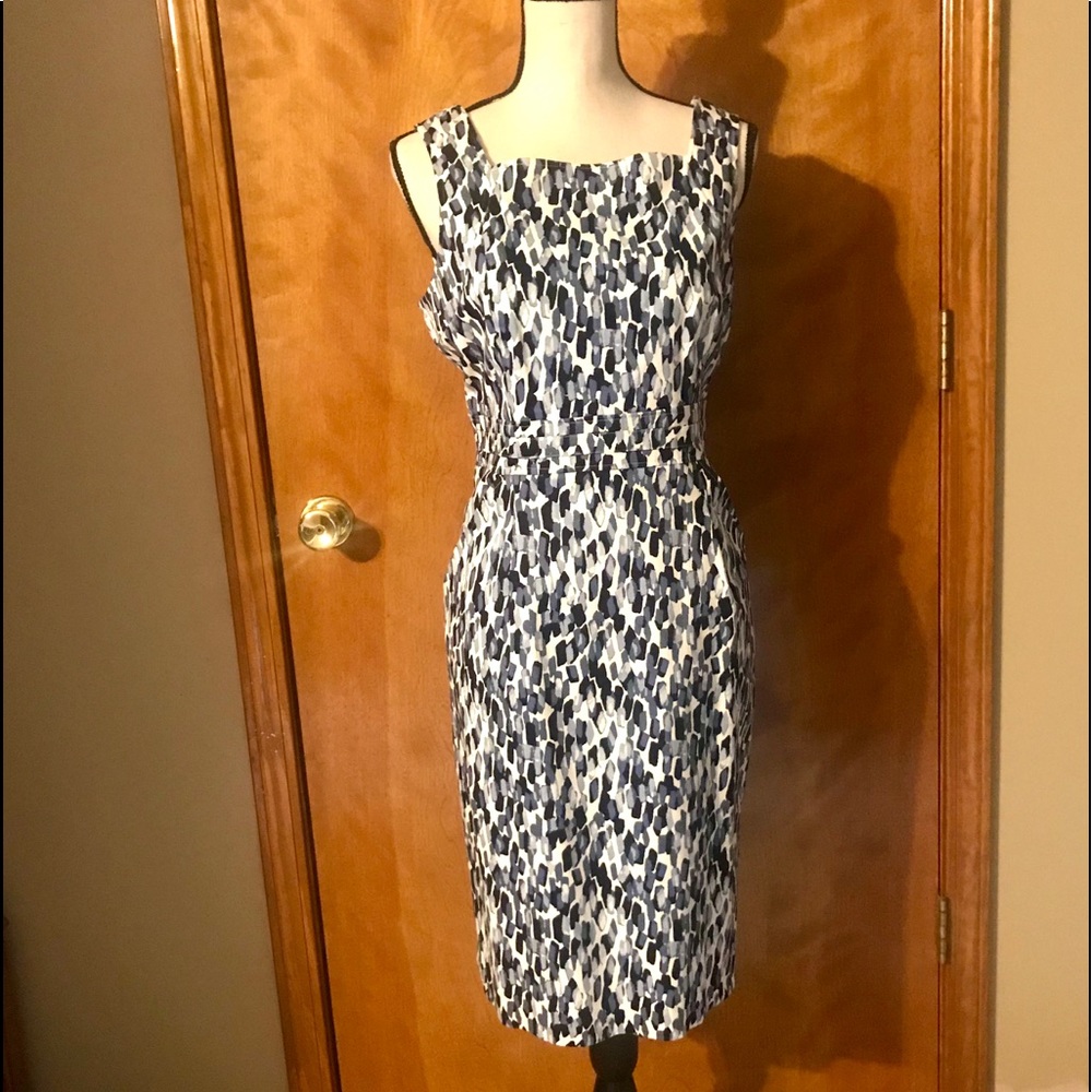 Adrianna Papell classic cut cotton dress